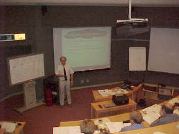 Dr Lionel Smalley in action!